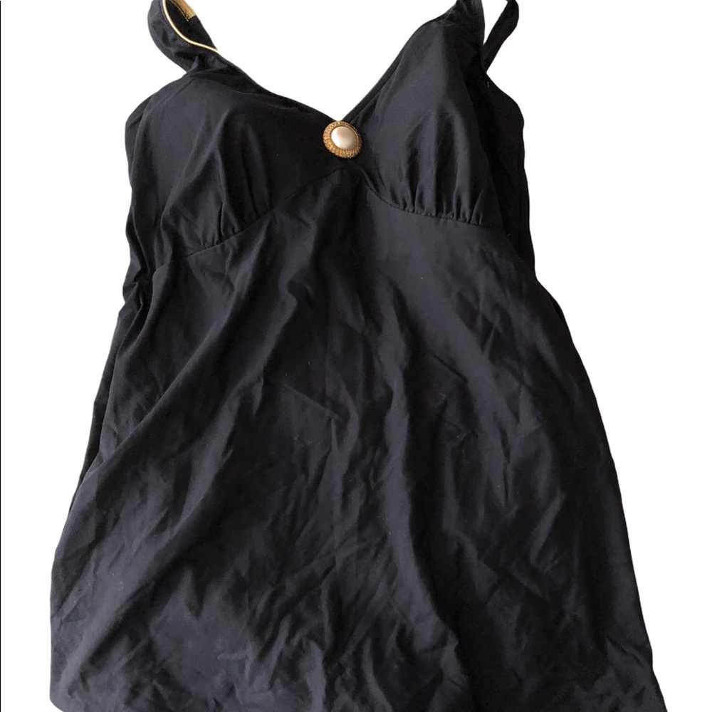 Robby Len One Pc Skirted Swimsuit